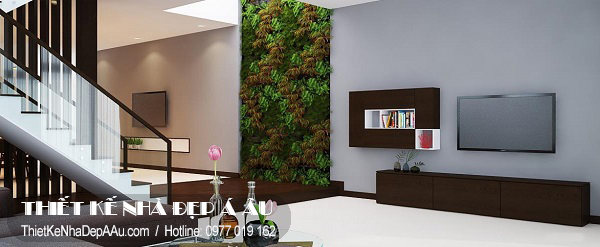 Thiết kế nội thất nội thất biệt thự 3 tầng hiện đại 120m2