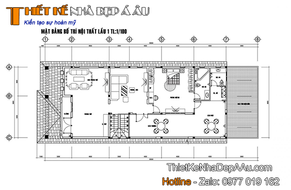 Cách bài trí công năng tầng 2