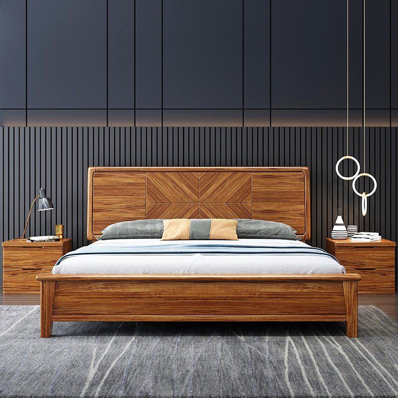 Giường gỗ sồi đẹp