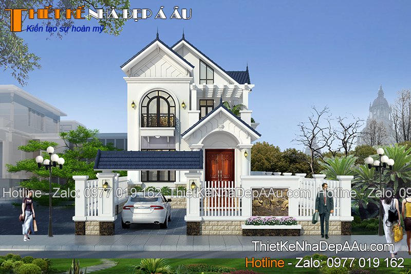 Mẫu thiết kế biệt thự hiện đại
