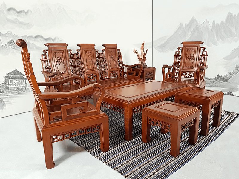 Bộ bàn ghế gỗ tự nhiên